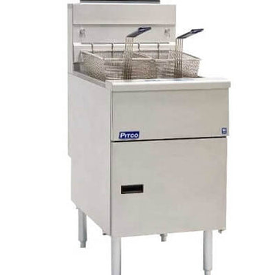 Pitco SG18S Millivolt I Fryer Gas I Gas Fryer I Gas Fryer Commercial I Gas Deep Fryer