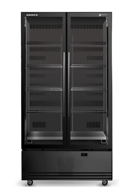 Skope SKB900N-A | 2 Glass Door Display | Storage Fridge | Upright Fridge | Display Fridge | Commercial Upright Fridge