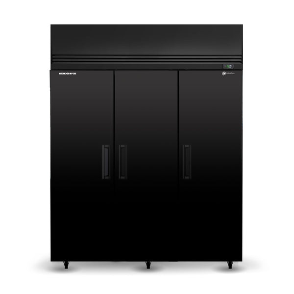 SKOPE SKFT1500NS-A ActiveCore Upright Freezer | 3 Solid Doors with 5 Shelves per Door, Customisable