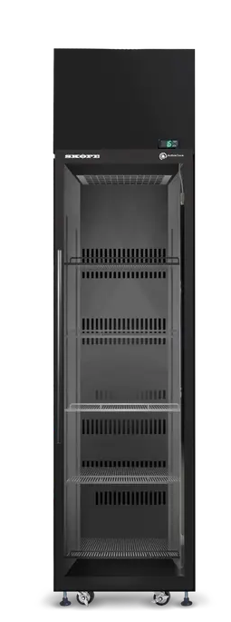 Skope SKT500N-A | 1 Glass Swing Door | Upright Fridge | with Unlit Sign