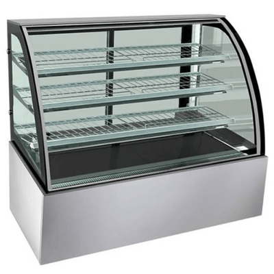 Bonvue SL860 I Chilled Food Display I Food Display Curved Glass I Sliding Glass Doors I1800mm