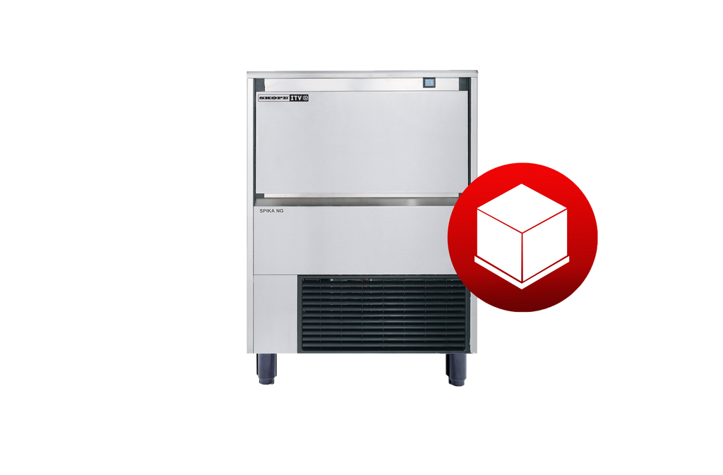 SKOPE SPIKA NG100 A FD DP ITV Self-Contained Ice Maker | 99kg Full Dice Ice