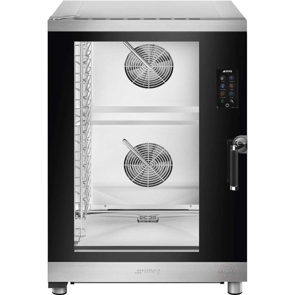 Smeg SPO10L2SDL | 10 Tray | Combi Steamer Oven | Left Hand Hinge | Combi Steamer Oven