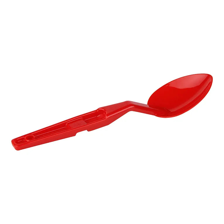 Cambro SPO11CW404 I Camwear Solid Deli Spoon I 283 mm I Serving Spoons I Red I Case of 12