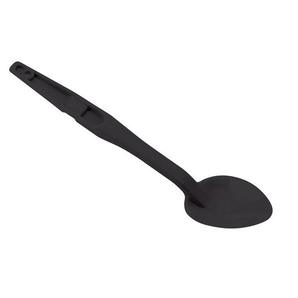 Cambro SPO13110 I High Heat Solid Deli Spoons I 333 mm I Serving Spoons I Black I Case of 12