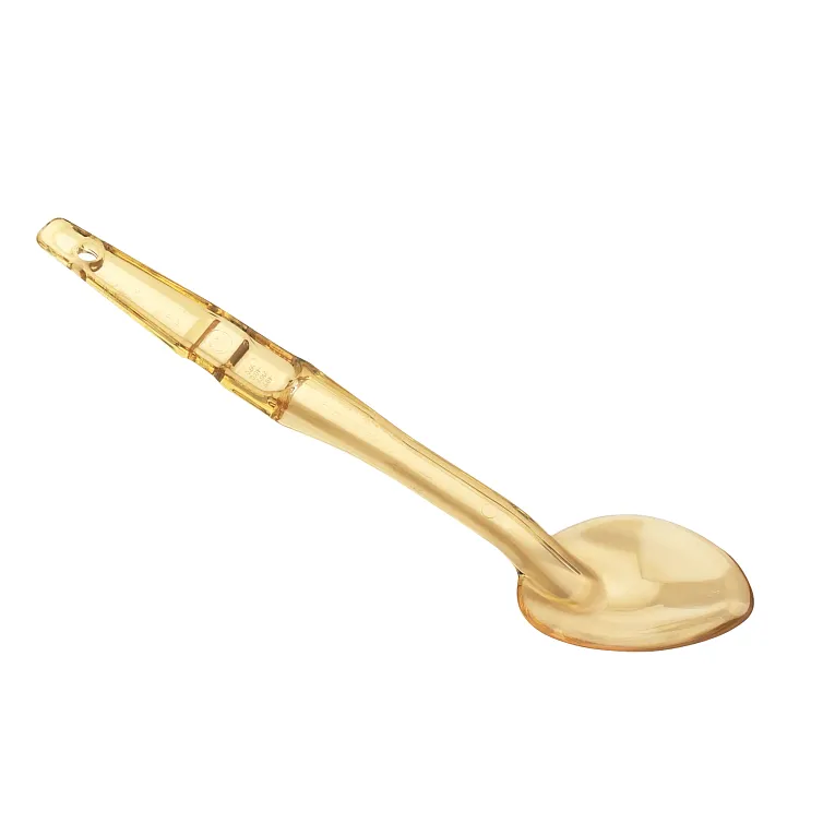 Cambro SPO13150 I High Heat Solid Deli Spoons I 333 mm I Serving Spoons I Amber I Case of 12