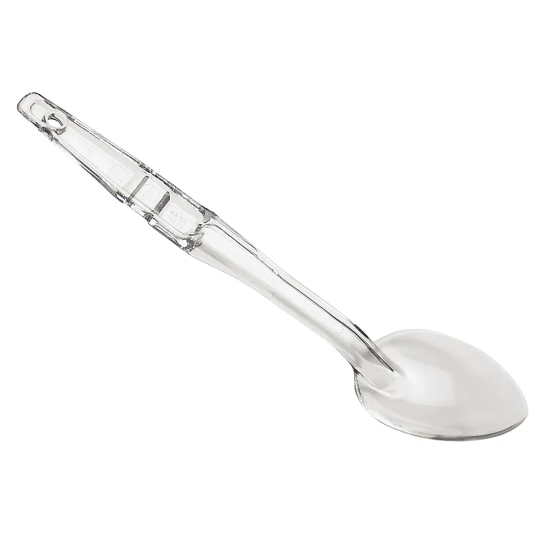 Cambro SPO13CW135 I Camwear Solid Deli Spoon I 333 mm I Serving Spoons I Clear I Case of 12