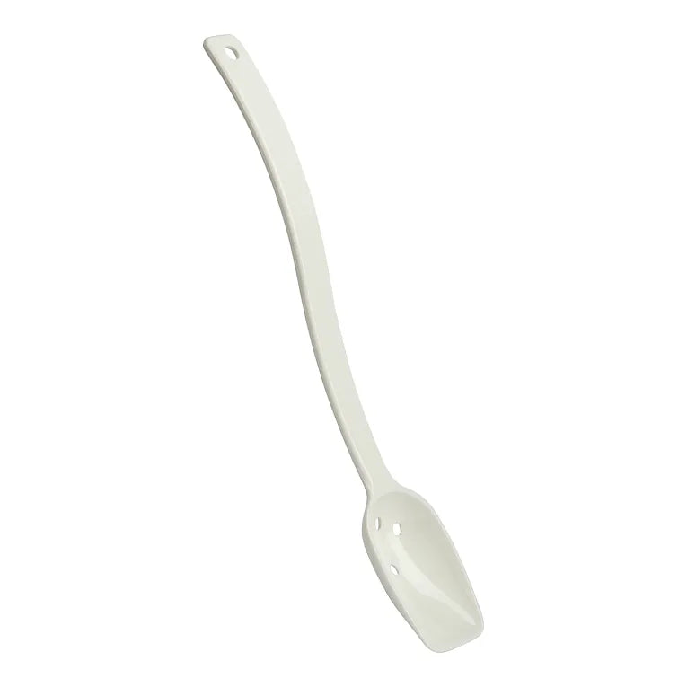 Cambro SPOP10CW148 I Camwear Perforated Buffet Spoon I Serving Spoons I White I Case of 12