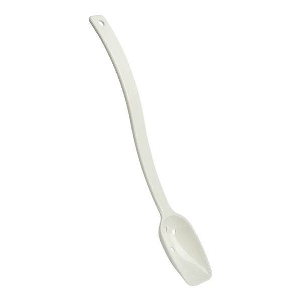 Cambro SPOP10CW148 I Camwear Perforated Buffet Spoon I Serving Spoons I White I Case of 12