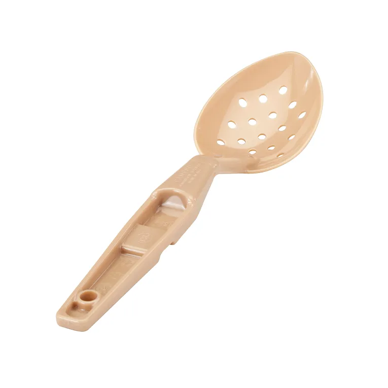Cambro SPOP11CW133 I Camwear Perforated Deli Spoon I 283 mm I Serving Spoons I Beige I Case of 12