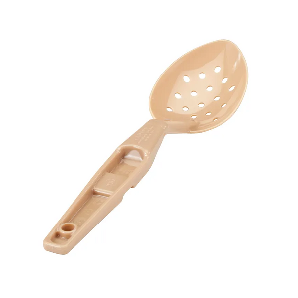 Cambro SPOP11CW133 I Camwear Perforated Deli Spoon I 283 mm I Serving Spoons I Beige I Case of 12