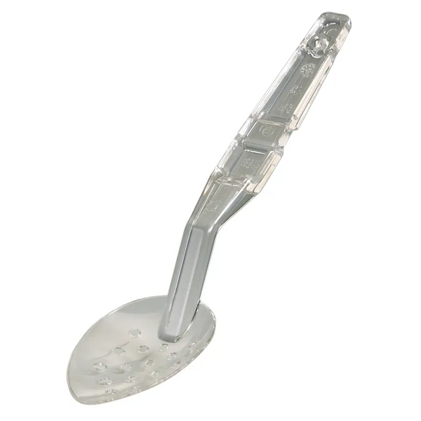 Cambro SPOP11CW135 I Camwear Perforated Deli Spoon I 283 mm I Serving Spoons I Clear I Case of 12