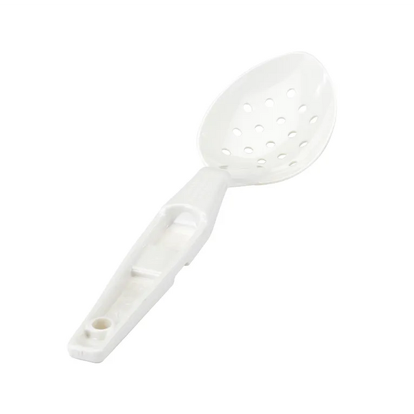 Cambro SPOP11CW148 I Camwear Perforated Deli Spoon I 283 mm I Serving Spoons I White I Case of 12