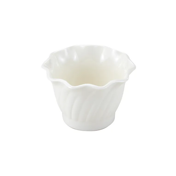 Cambro SRB5148 I SAN Swirl Bowls I 148 mL (5 oz) I White I Case of 24