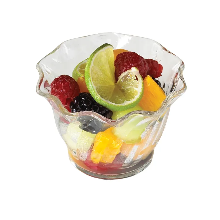 Cambro SRB5CW135 I Camwear Swirl Bowls I 148 mL (5 oz) I Clear I Case of 24