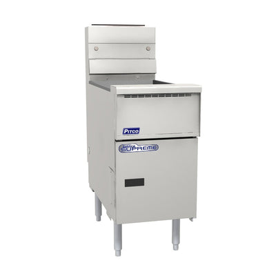 Pitco SSH55 SSTC Solstice Supreme I Fryer Gas I Gas Fryer I Gas Fryer Commercial I Gas Deep Fryer