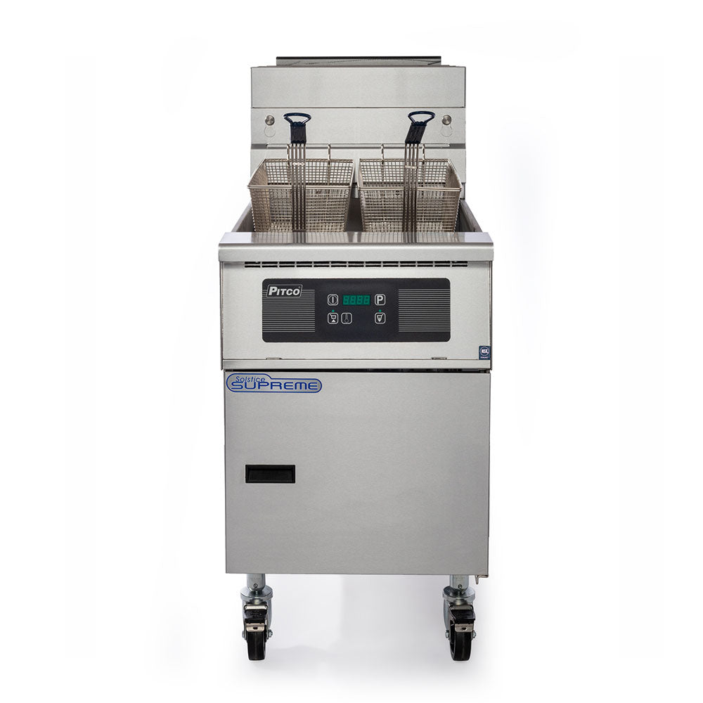 Pitco SSH75C Solstice Supreme I Fryer Gas I Gas Fryer I Gas Fryer Commercial I Gas Deep Fryer