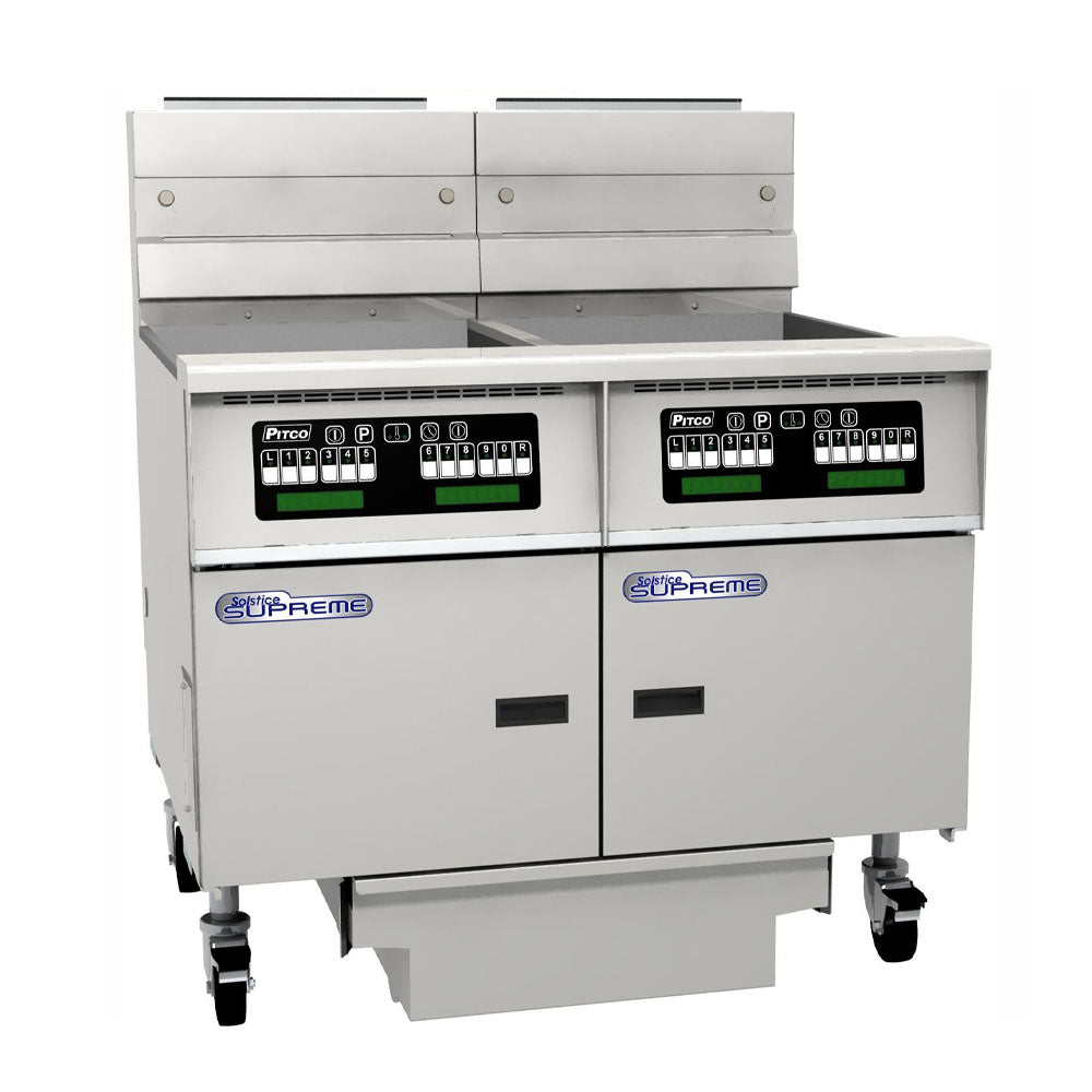 Pitco SSH75C-2/FD Solstice Supreme I Fryer Gas I Gas Fryer I Gas Fryer Commercial I Gas Deep Fryer