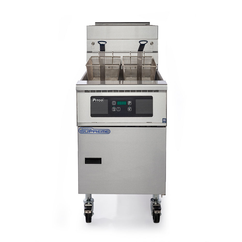 Pitco SSH75C-FR Solstice Supreme I Fryer Gas I Gas Fryer I Gas Fryer Commercial I Gas Deep Fryer