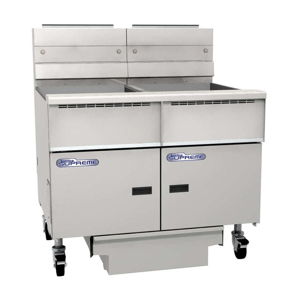 Pitco SSH75-2/FD Solstice Supreme I Fryer Gas I Gas Fryer I Gas Fryer Commercial I Gas Deep Fryer