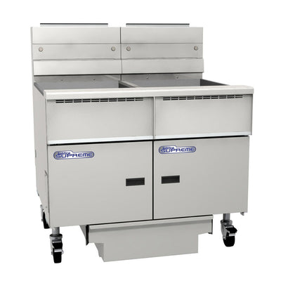 Pitco SSH75-2/FD Solstice Supreme I Fryer Gas I Gas Fryer I Gas Fryer Commercial I Gas Deep Fryer