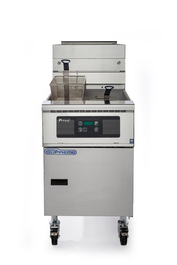 Pitco SSH75C-FD Solstice Supreme I Fryer Gas I Gas Fryer I Gas Fryer Commercial I Gas Deep Fryer