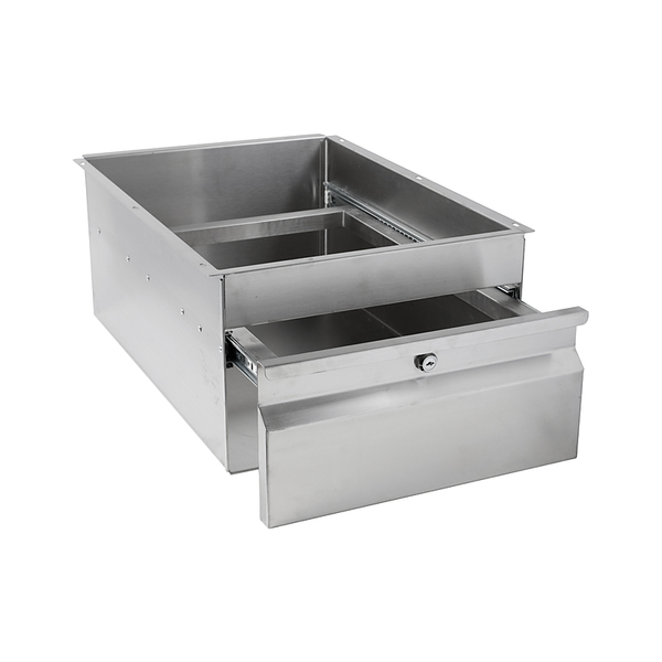 3monkeez SS DRAWER-1G Stainless Steel Gastronorm Drawer With Lock