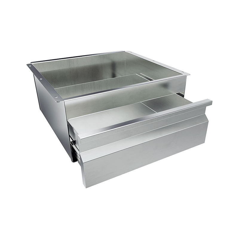 3monkeez SS DRAWER Stainless Steel Drawer - No Lock