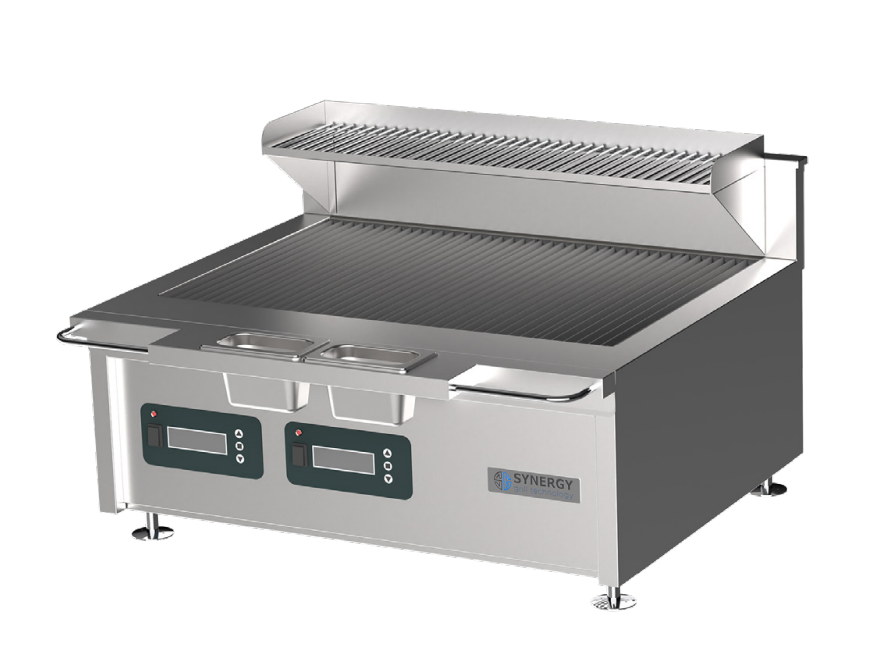 Synergy ST0905 | Gas Trilogy Range | 905mm Wide | Dual Burner Grill | Grill Range