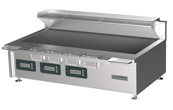 Synergy ST1305 | Gas Trilogy Range | 1305mm Wide | Triple Burner Grill | Grill Range