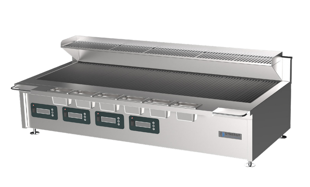 Synergy ST1700 | Gas Trilogy Range | 1700mm Wide | Four Burner Grill | Grill Range