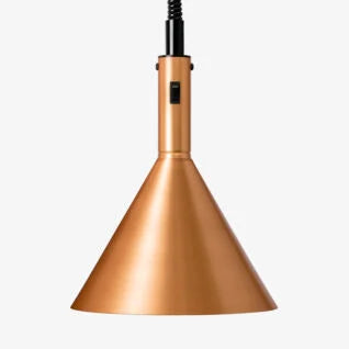 StayHot ST-1224-TOPIK| Trattoria 1224 | Pendant | Heat Lamp | With Retractable Cord | Copper