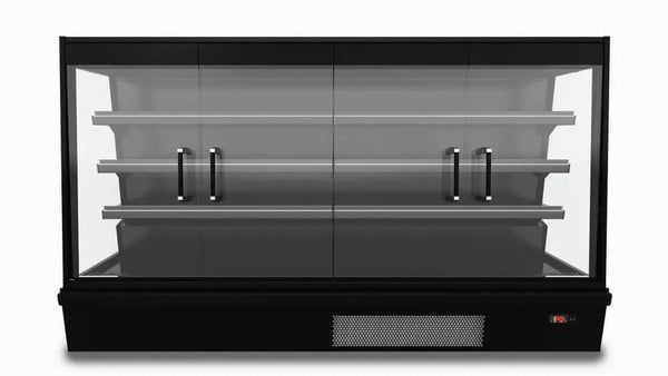 Multideck Display Fridge, Bromic SVM1580HD-NR, Double Hinged Door, 559L, Semi Vertical