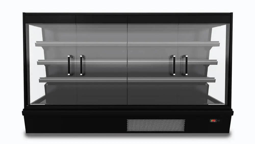 Multideck Display Fridge, Bromic SVM1875HD-NR, 4 Door Display Fridge, 664L, Semi Vertical 