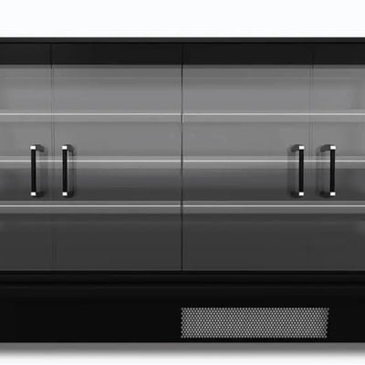 Bromic SVM2500HD-NR | 4 Door Display Fridge | 885L Semi Vertical | Multideck Display Fridge