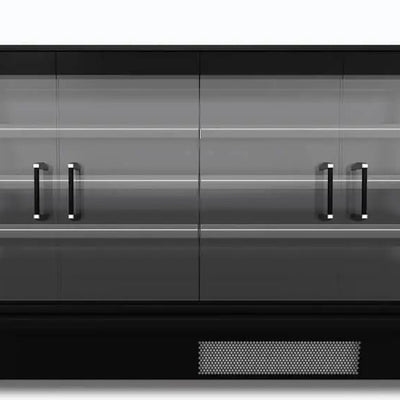 Bromic SVM2500SD-NR | 4 Door Display Fridge | 885L Semi Vertical |Multideck Display Fridge