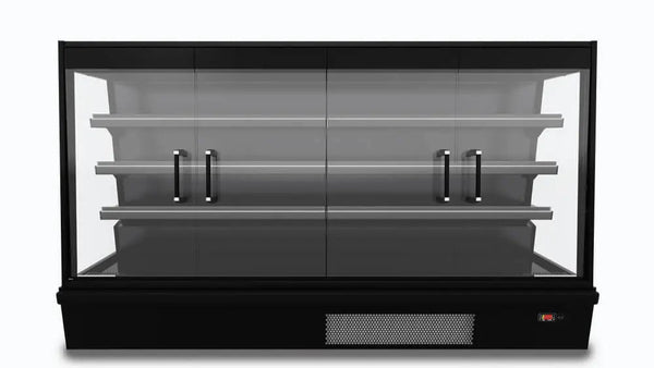 Multideck Display Fridge, Bromic SVM2500SD-NR, 4 Door Display Fridge, 885L Semi Vertical