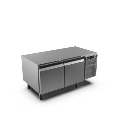 Mareno BRT2PBTSP M1 2 door Freezer Counter Without Worktop I Underbench Freezer