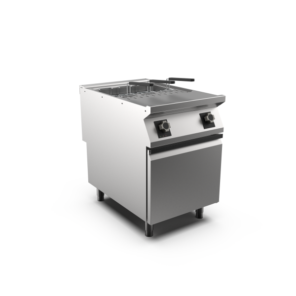 Mareno CP96E M1 90 Series Single Well Electric Pasta Cooker I Open Cabinet Base I 42 L