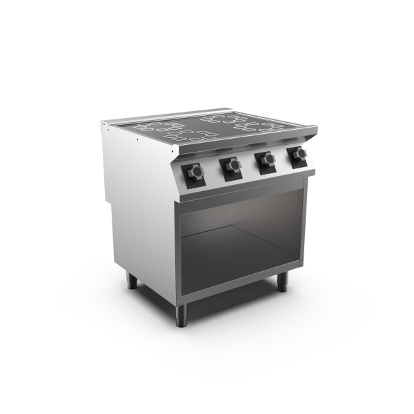 Mareno CV98EG M1 90 Series 4 Zone Ceramic Hotplate Electric Cook Top I Open Stand