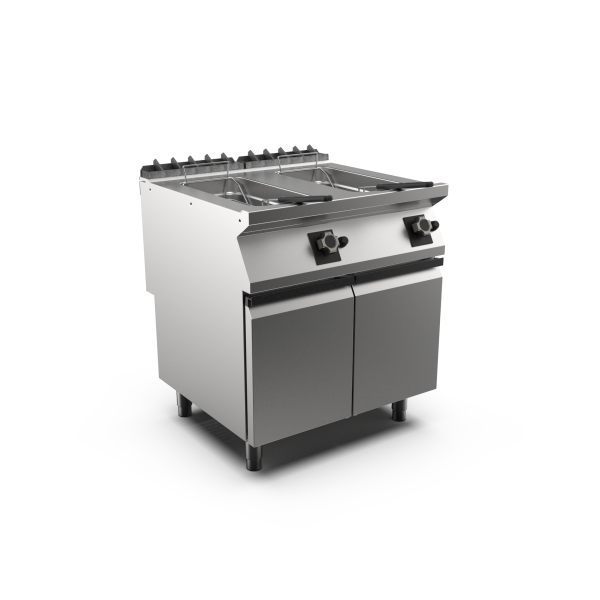 Mareno FR78G15A-NG M1 70 Series Twin Pan Gas Fryer I Freestanding I 15+15 L