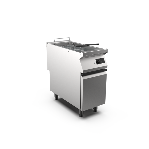 Mareno FR94E22KA M1 90 Series Single Pan Electric Fryer With Electronic Controls I Cabinet Base I 22 L