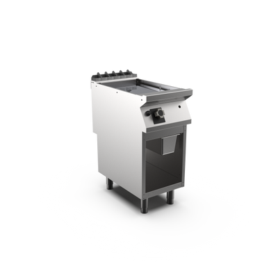 Mareno FT74GLCG-NG M1 70 Series Chrome Gas Frytop on Open Stand I 400mm wide