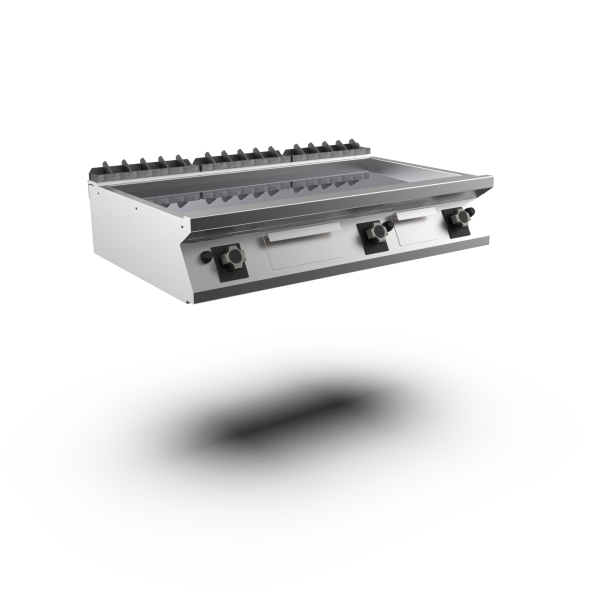 Mareno FT912GLCT-NG M1 90 Series Chrome Gas Frytop I 1200mm wide