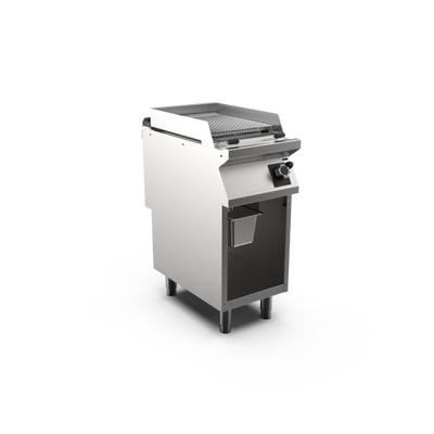 Mareno GL74GIG-NG M1 70 Series Gas Charcoal Grill With Lava Rocks and Stainless Steel Grid I Freestanding I 400mm Wide