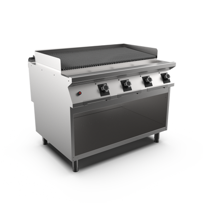 Mareno GR912GA-NG M1 90 Series Gas Radiant Grill 1200mm Wide on Cabinet Base