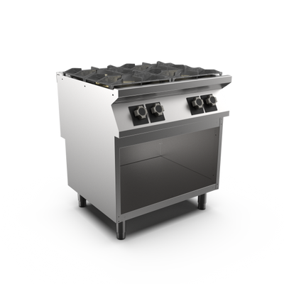 Mareno PC78GG-NG M1 70 Series Gas Cook Top on Open Stand I Freestanding I 4 Burner