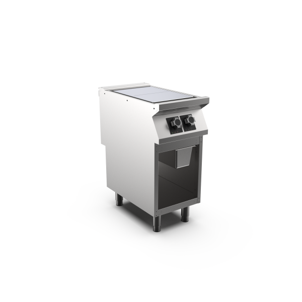 Mareno PL74EG M1 70 Series Electric PLANCHA 2-IN-1 top I 400mm Wide I Open Stand