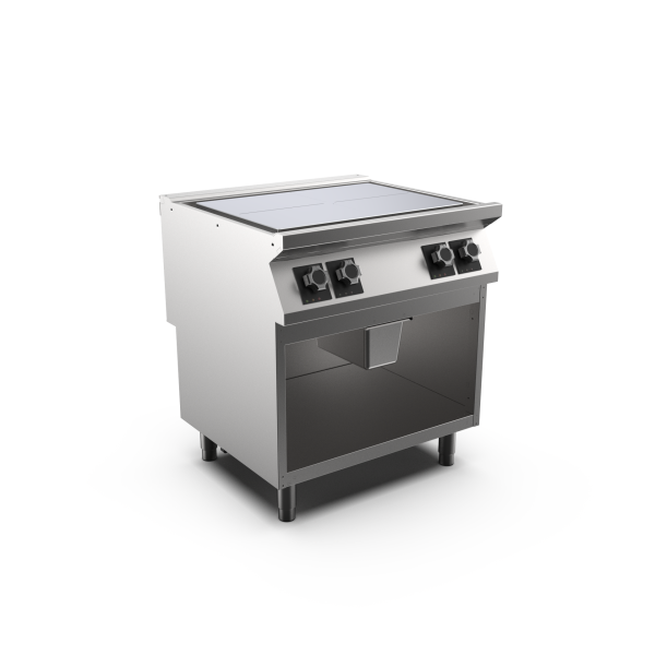 Mareno PL78EG M1 70 Series Electric PLANCHA 2-IN-1 top I 800mm Wide I Open Stand