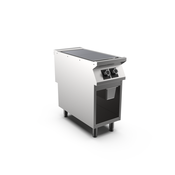 Mareno PL94EG M1 90 Series Electric PLANCHA 2-IN-1 top I 400mm Wide I Open Stand